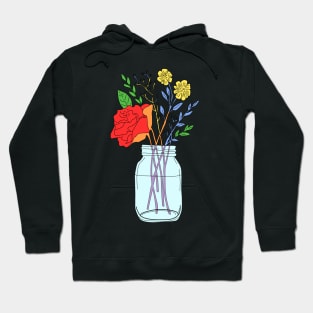 Gay Pride Flower Bouquet Hoodie